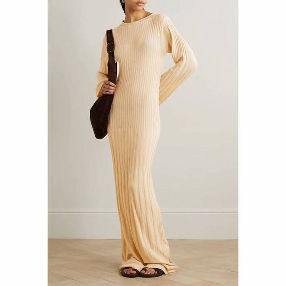 FAITHFULL THE BRAND Dresses & Skirts - NEW FAITHFULL THE BRAND serafia maxi dress in beige